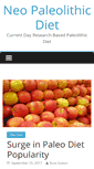 Mobile Screenshot of neo-paleolithic-diet.com